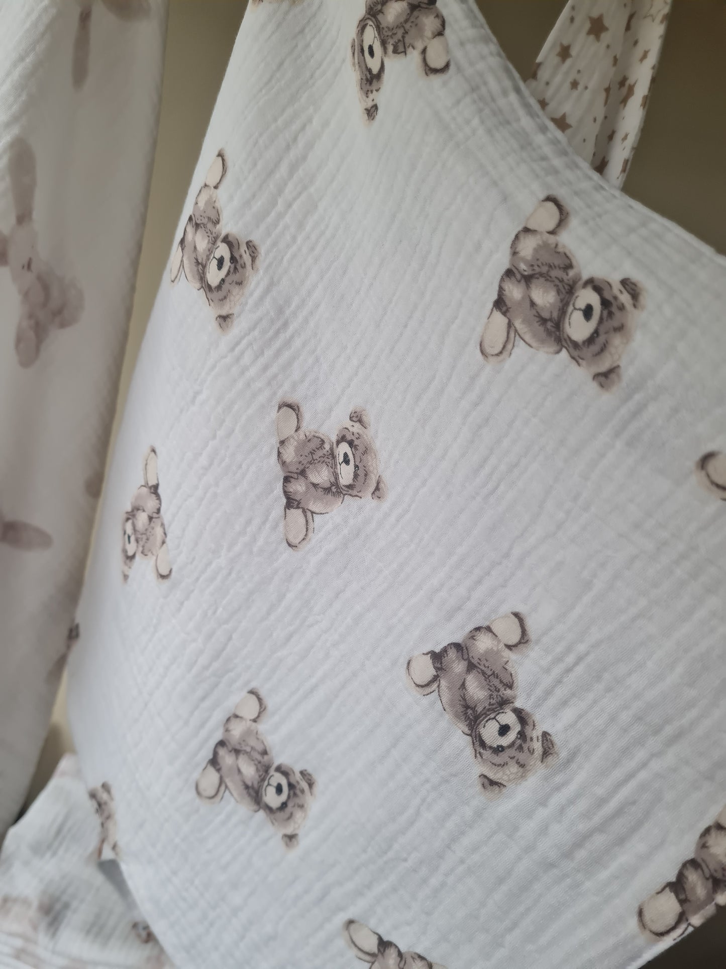 Muslino merliukas 40/40 cm