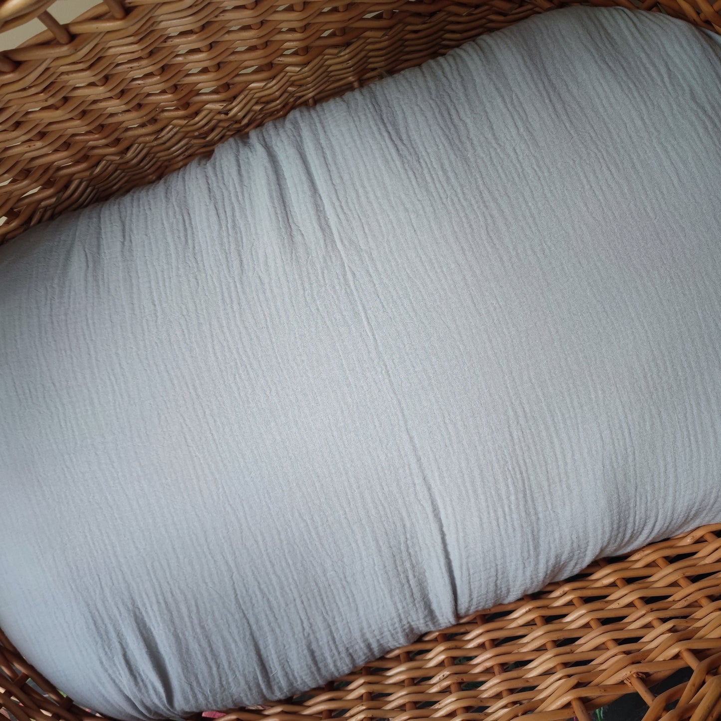 Muslino paklodė su guma vežimėliui