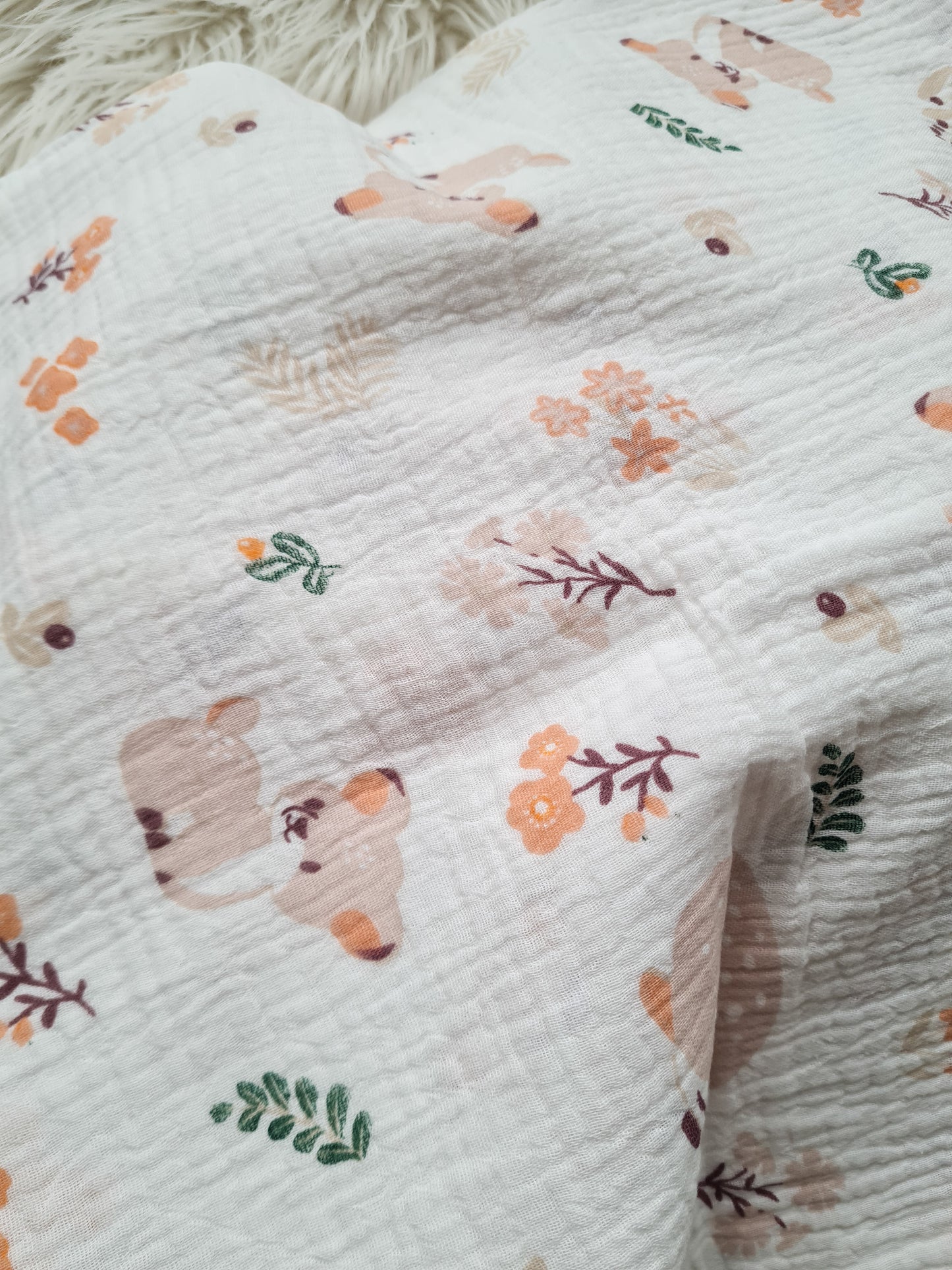 Muslino merliukas 40/40 cm