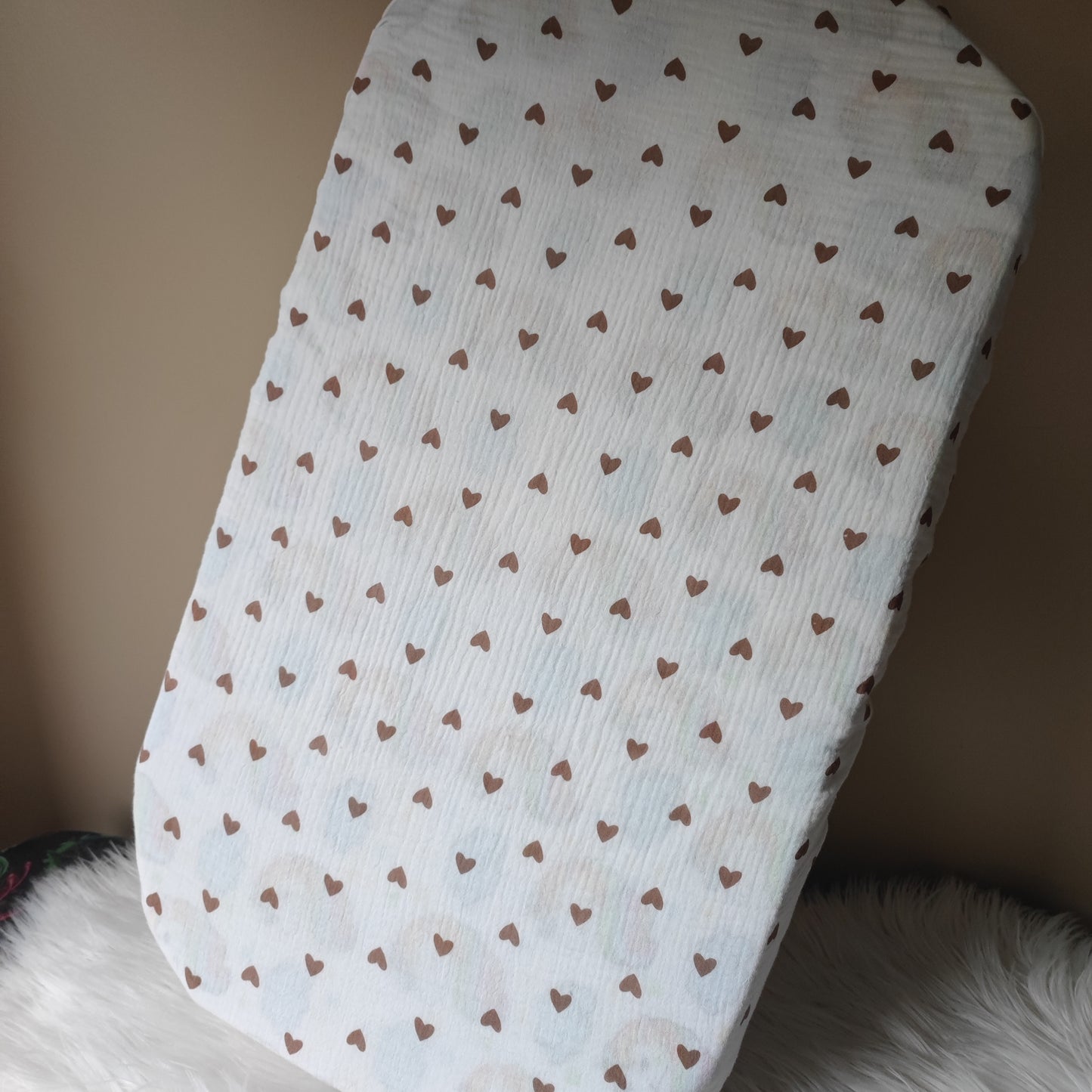 Paklodė su guma vežimėliui 40/80