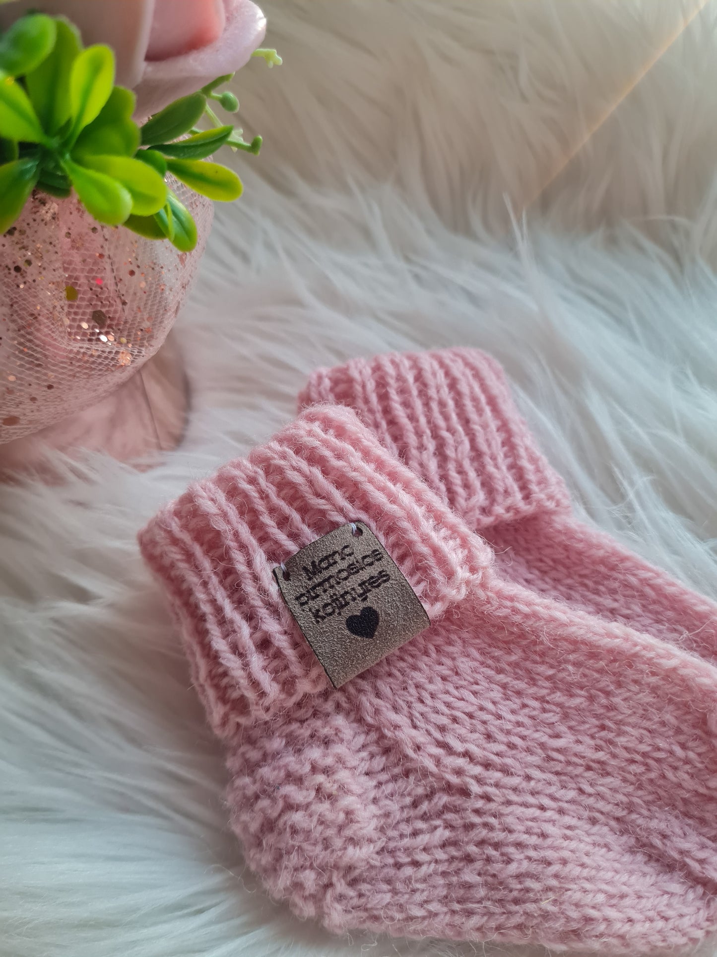 Vilnonės kojinytės 9 cm