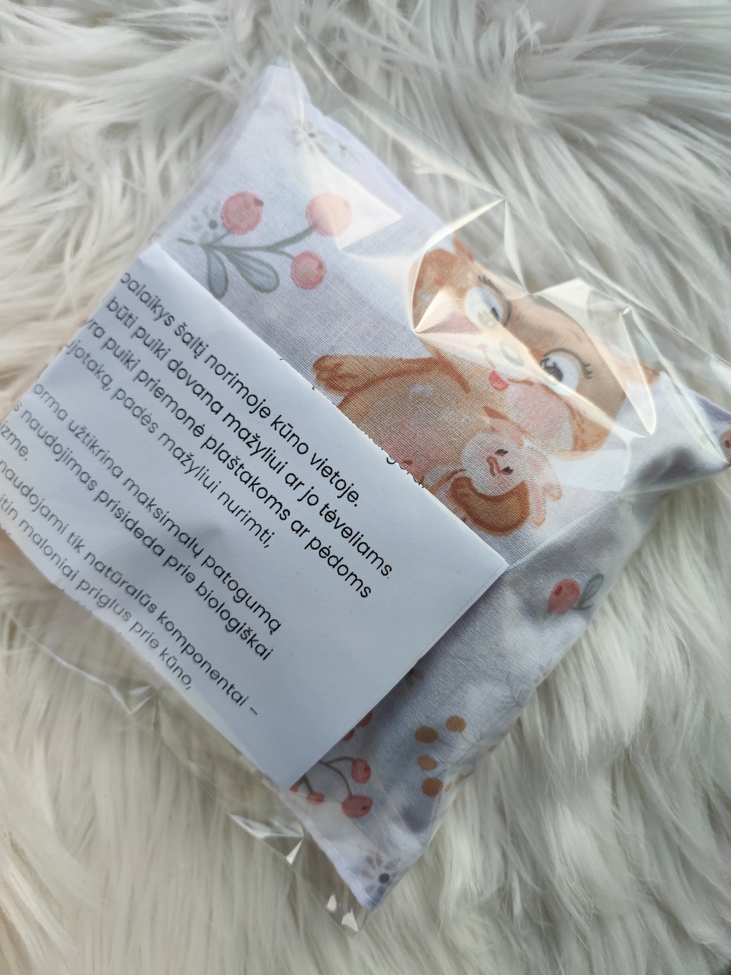 Vyšnių kauliukų pagalvėlė 250 gr