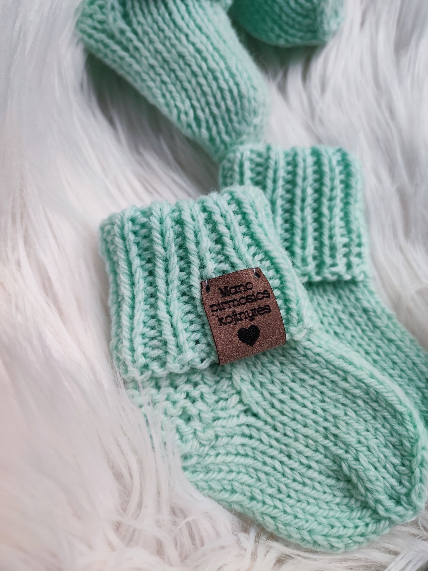 Merino vilnos kojinytės 9 cm (švelnios)