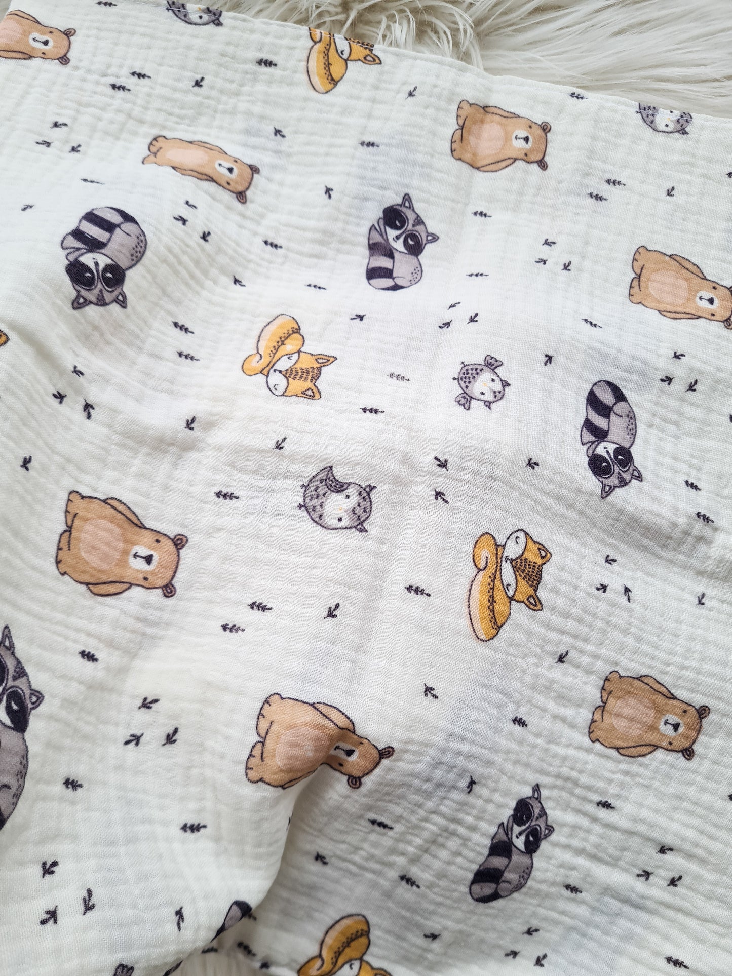 Muslino merliukas 40/40 cm