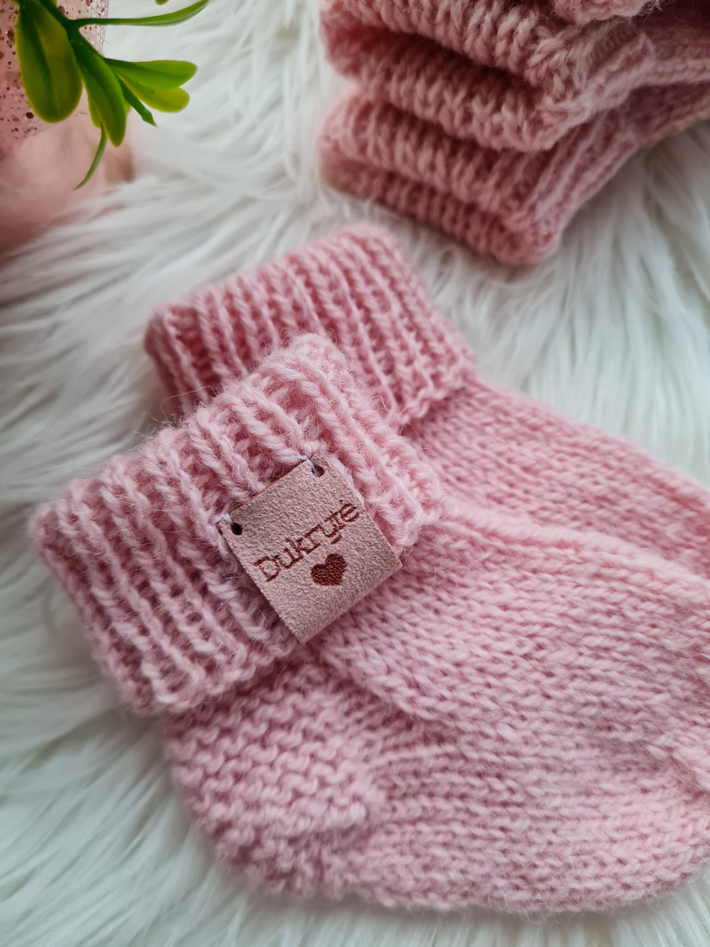 3-6 mėn vilnonės kojinytės