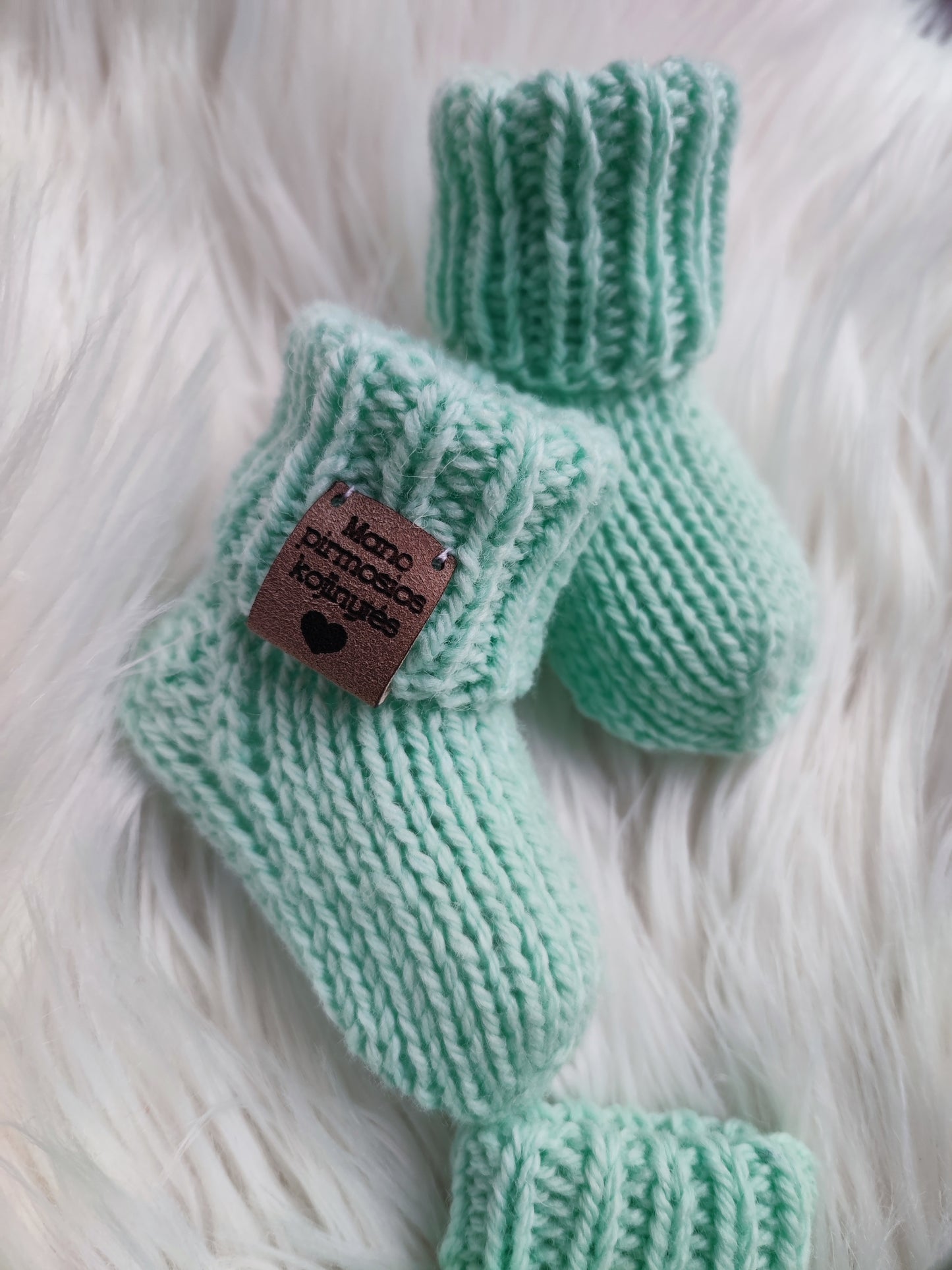 Merino vilnos kojinytės 9 cm (švelnios)