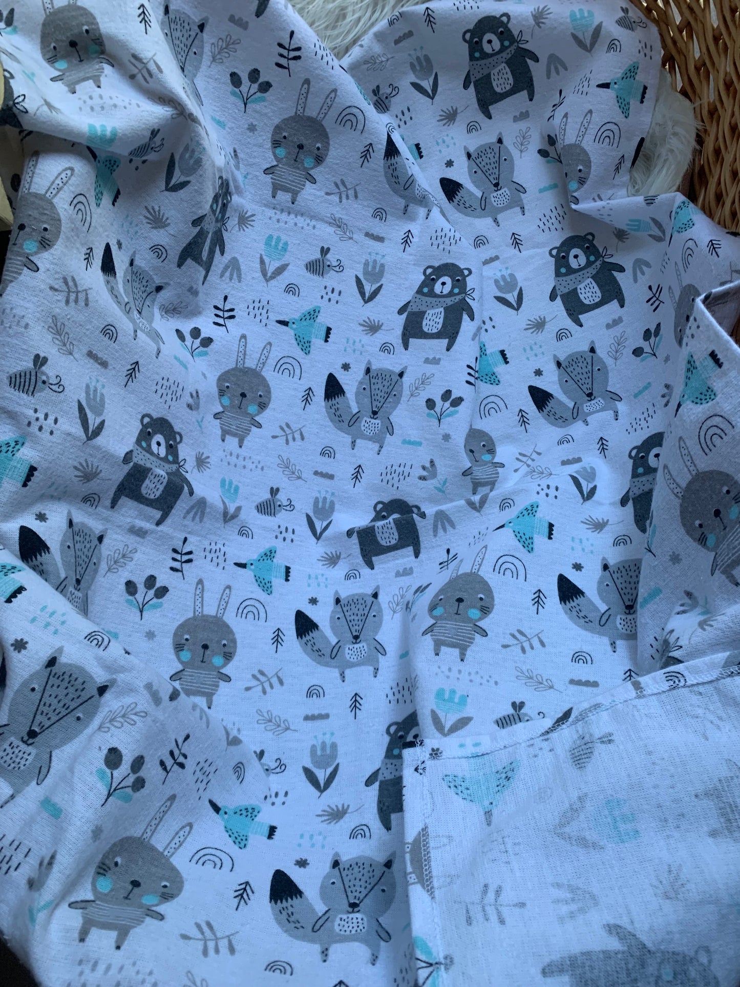 Flanelės vystyklas 75/95 cm
