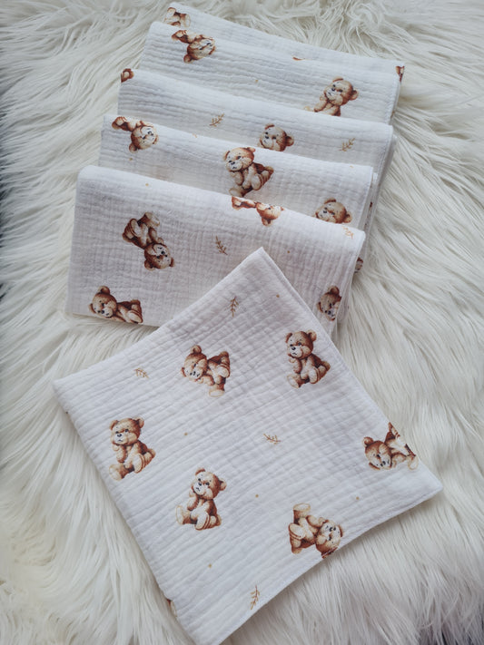 Muslino merliukas 40/40 cm