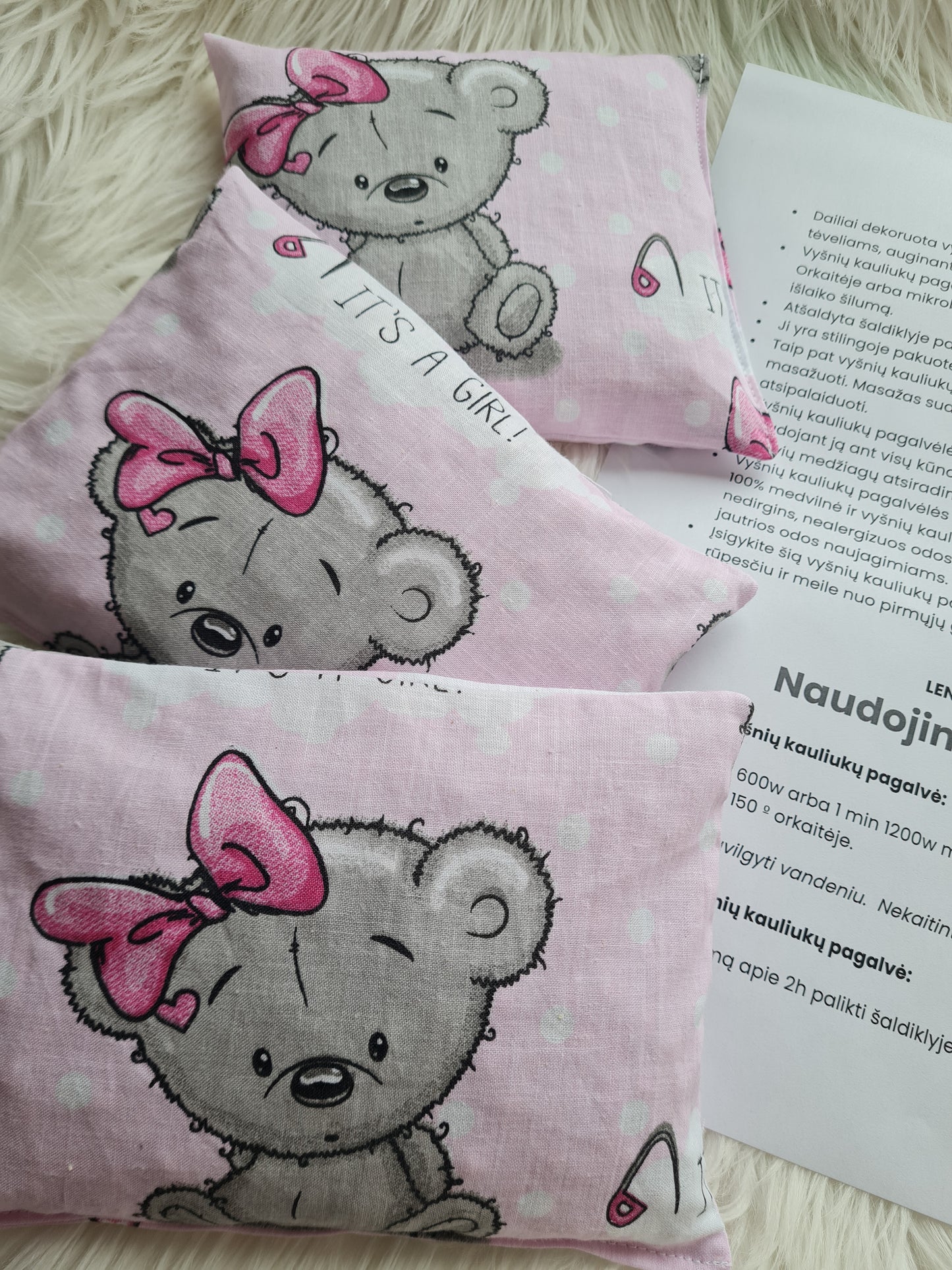 Vyšnių kauliukų pagalvėlė 250 gr