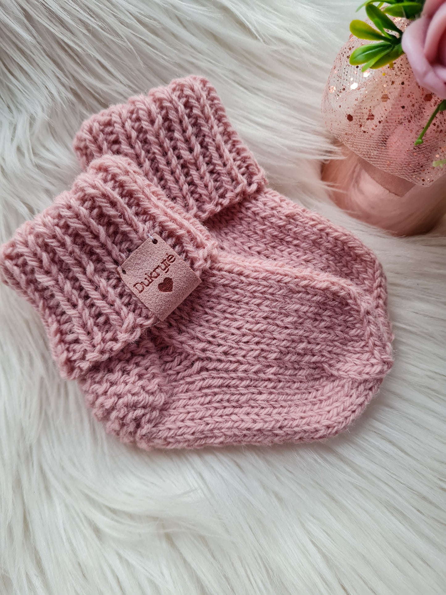 Vilnonės kojinytės 12 cm