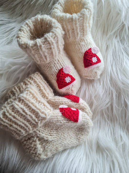 Natūralios vilnos kojinytės