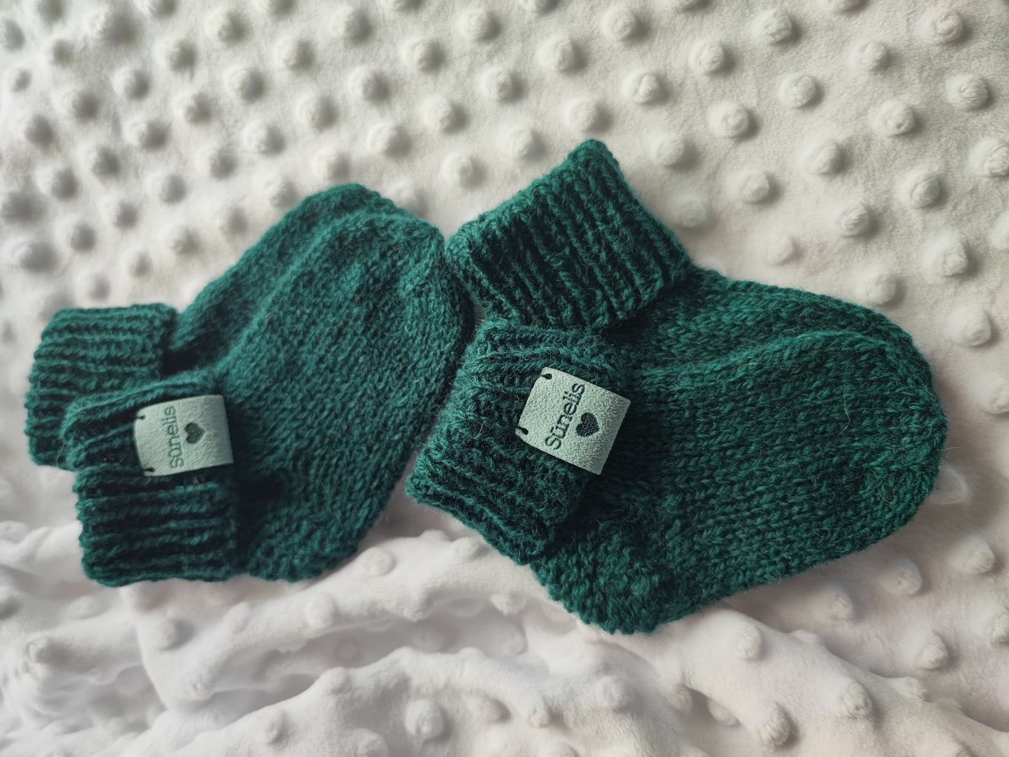 3-6 mėn 11 cm vilnonės kojinytės