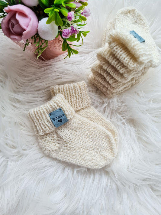 3-6 mėn vilnonės kojinytės