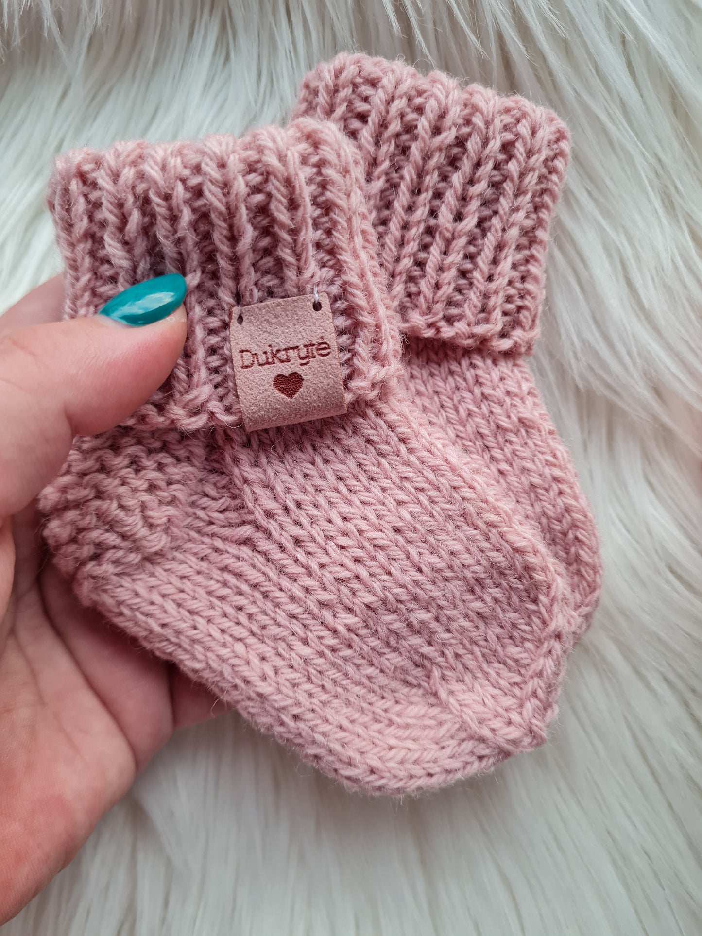 Vilnonės kojinytės 12 cm