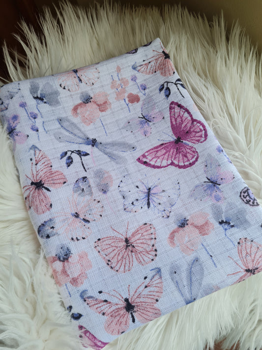 Medvilninis marlės užklotukas/vystyklas 80/100 cm