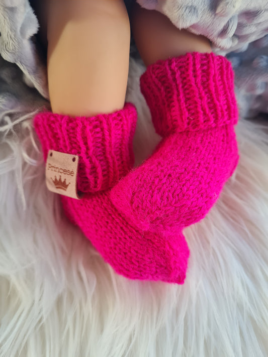 Vilnonės kojinytėe Princesė 9 cm