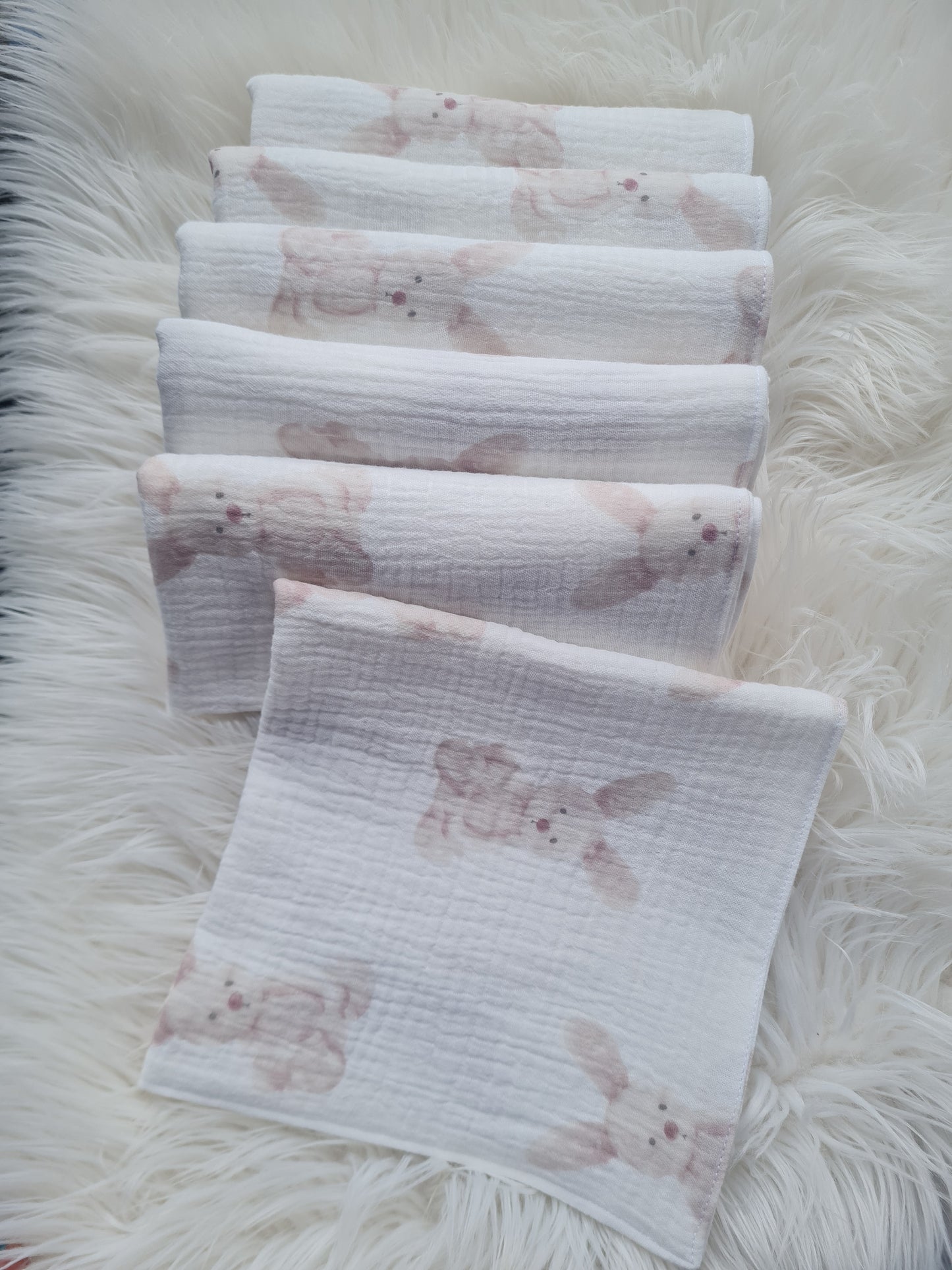 Muslino merliukas 40/40 cm