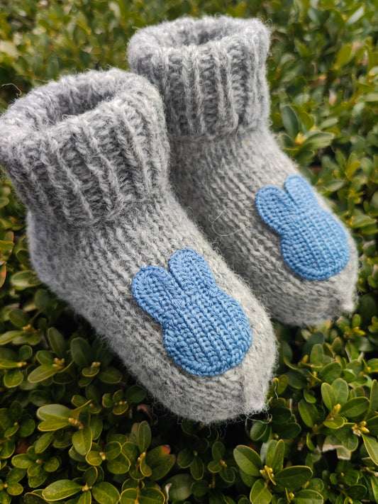 3-6 mėn 11 cm vilnonės kojinytės