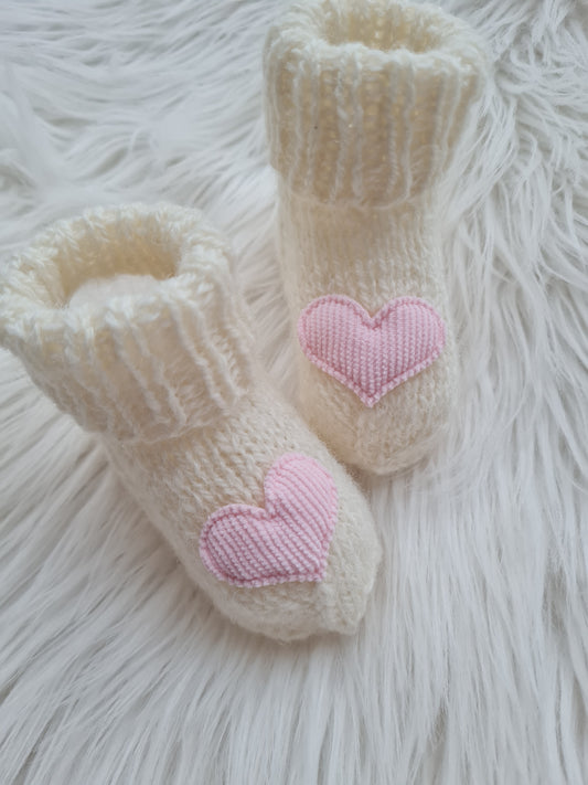 Vilnonės kojinytės naujagimei