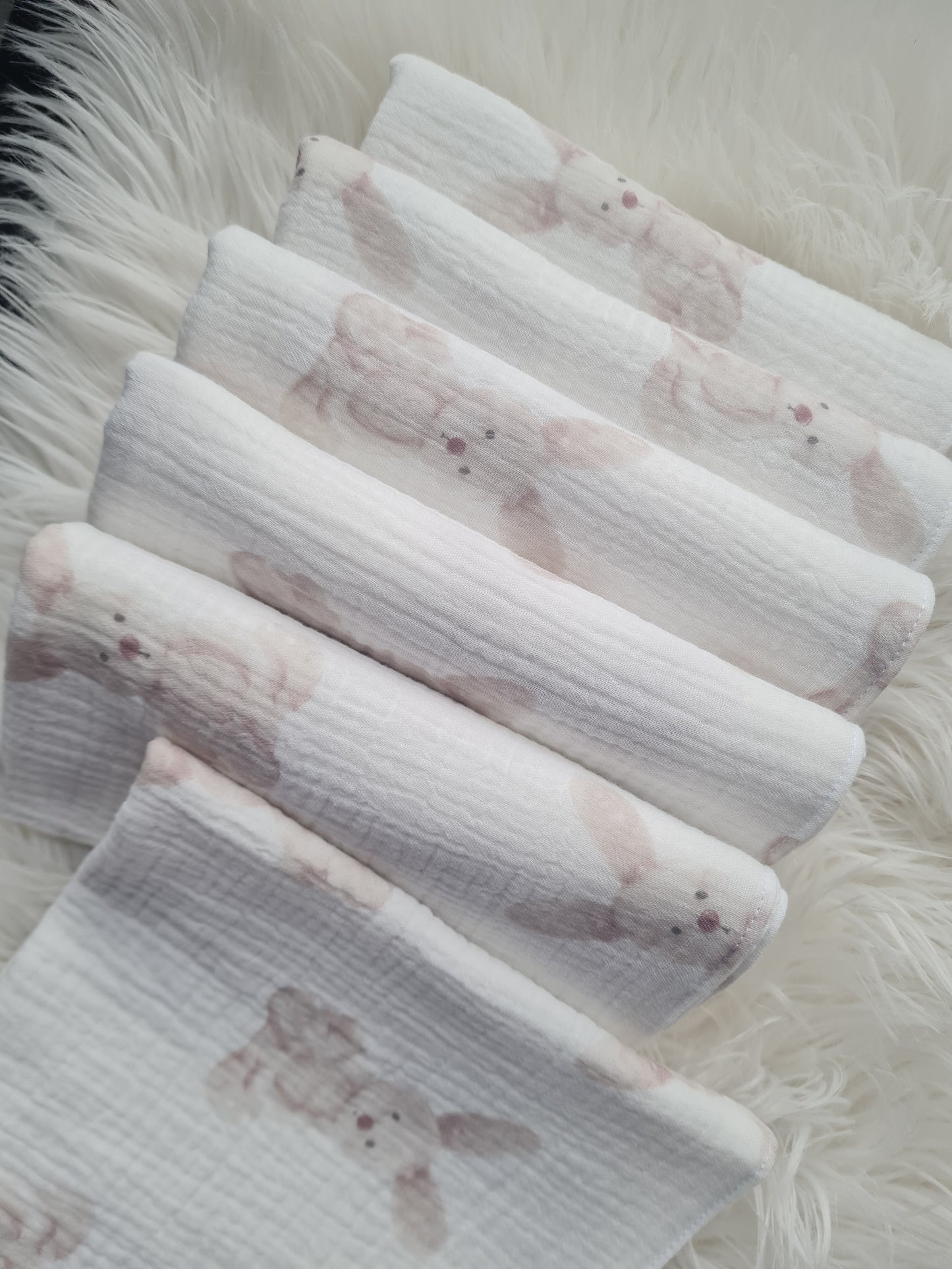 Muslino merliukas 40/40 cm