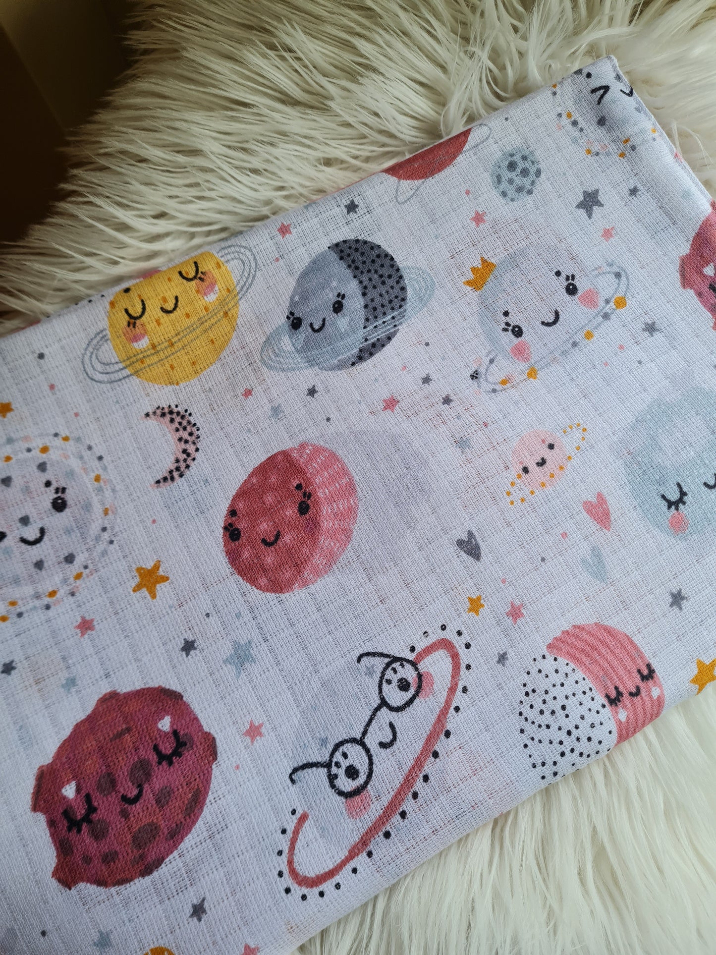 Dvigubas marlės užklotukas/vystyklas 80/100 cm.