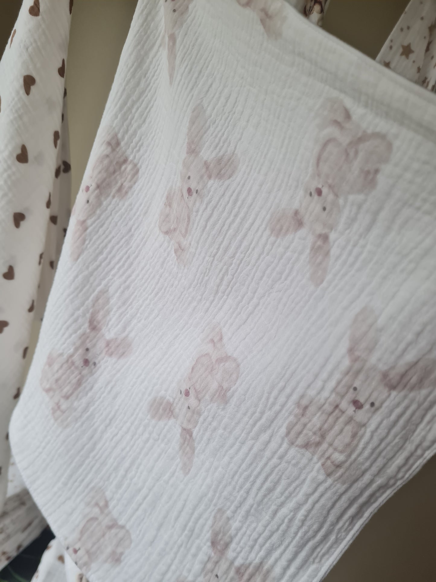 Muslino merliukas 40/40 cm