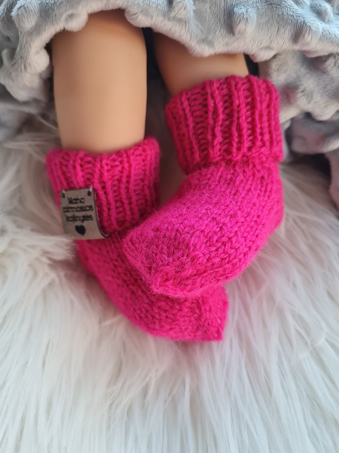 Vilnonės kojinytės  9 cm