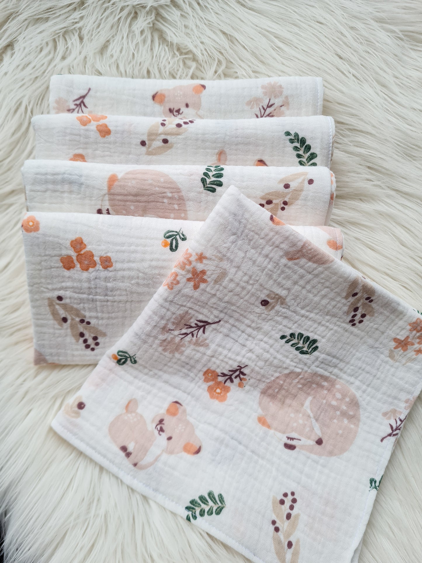 Muslino merliukas 40/40 cm