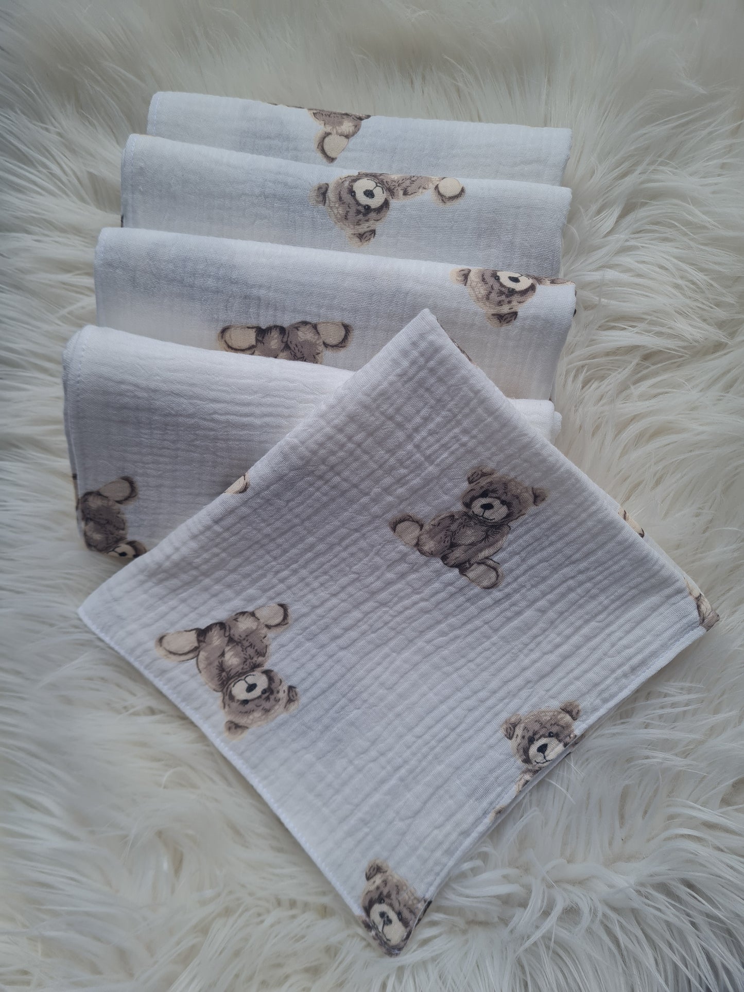 Muslino merliukas 40/40 cm