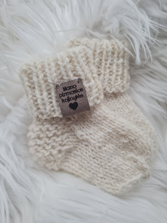 Avies vilnos kojinytės neutralios 9 cm