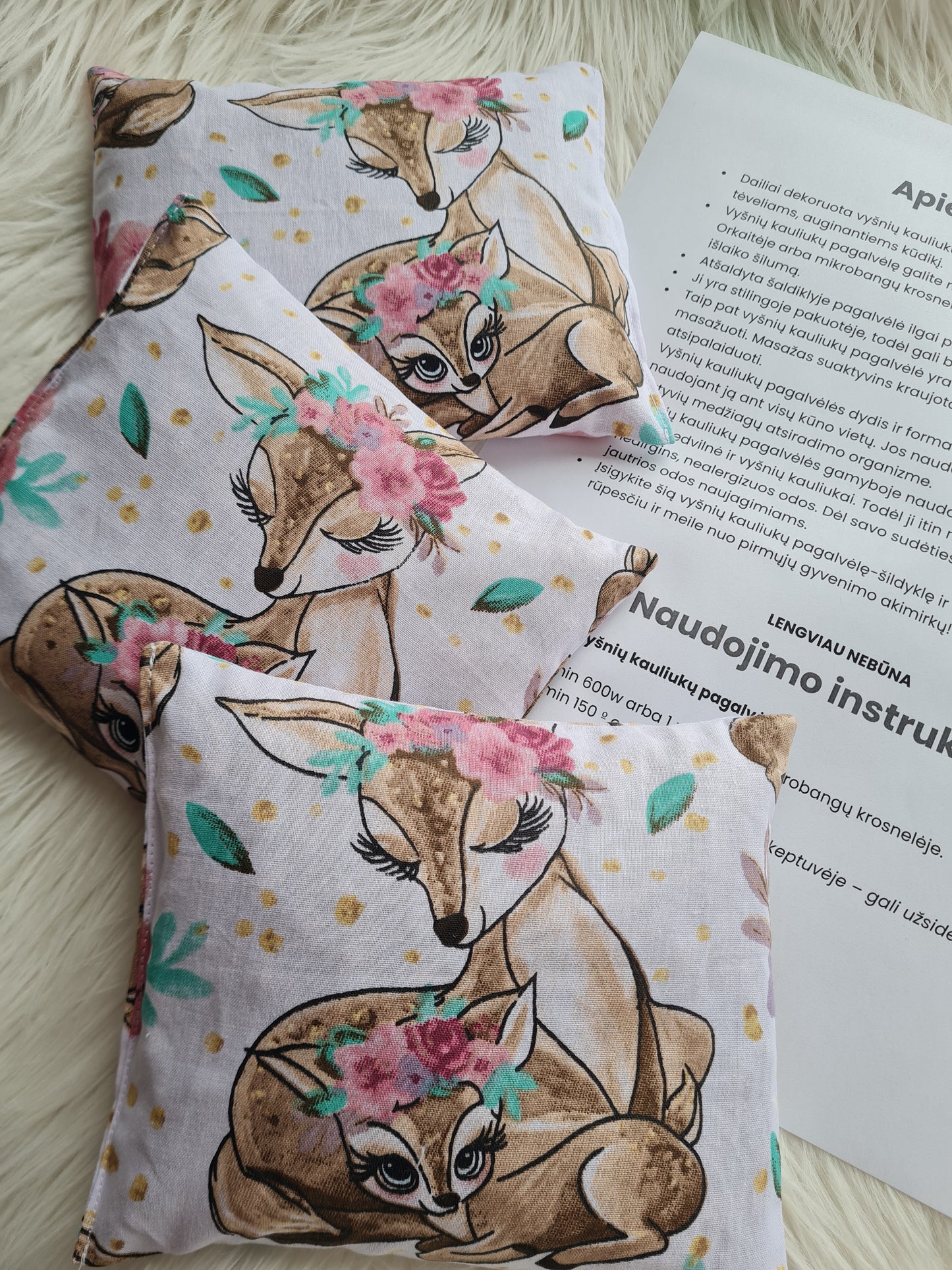 Vyšnių kauliukų pagalvėlė 250 gr