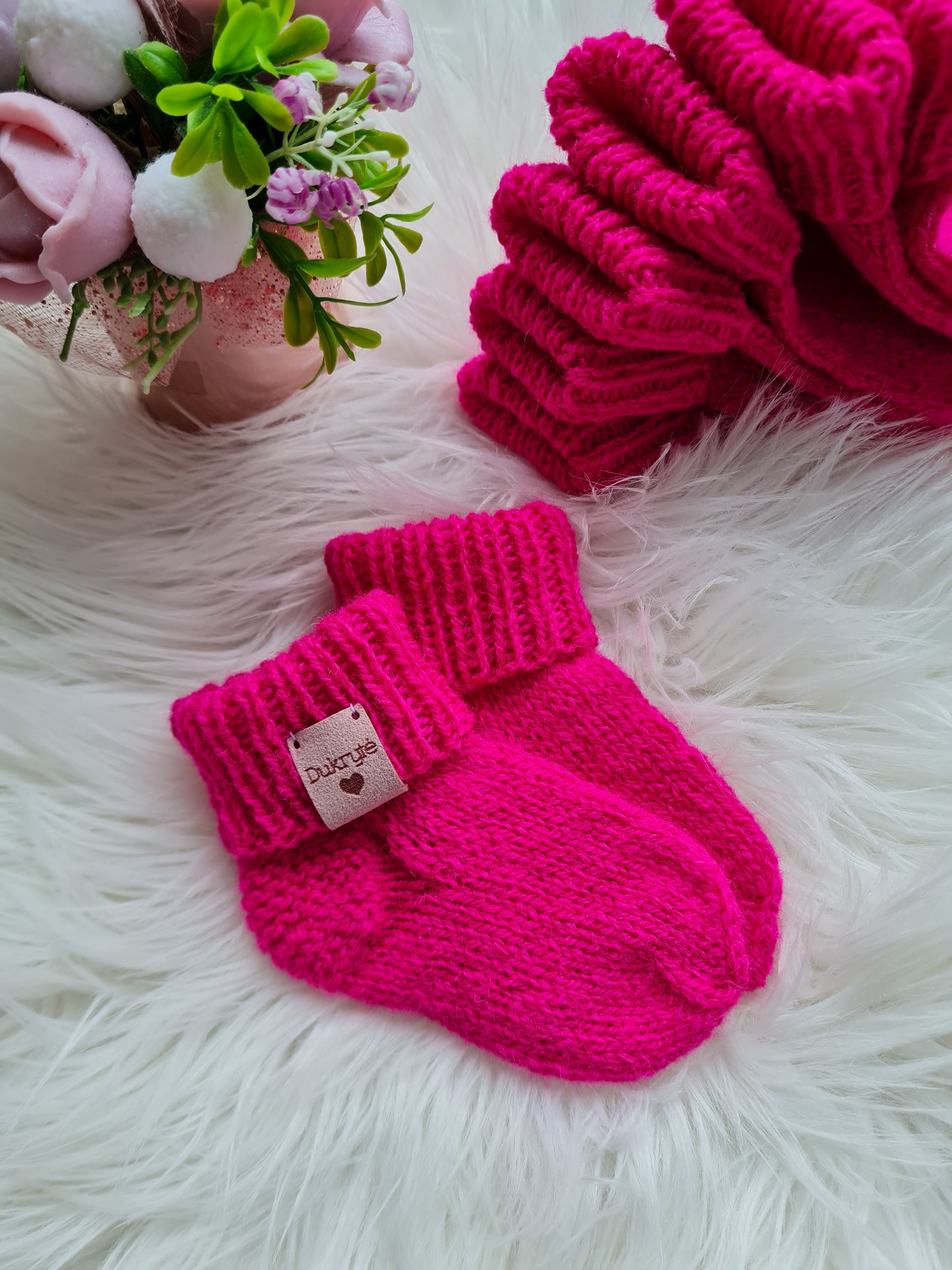 12 cm vilnonės kojinytės