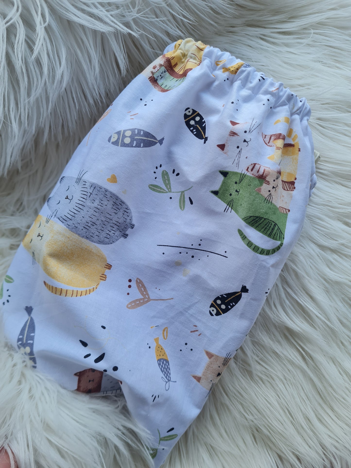 Medvilninė paklodė su guma į vežimėlį 40/80 cm