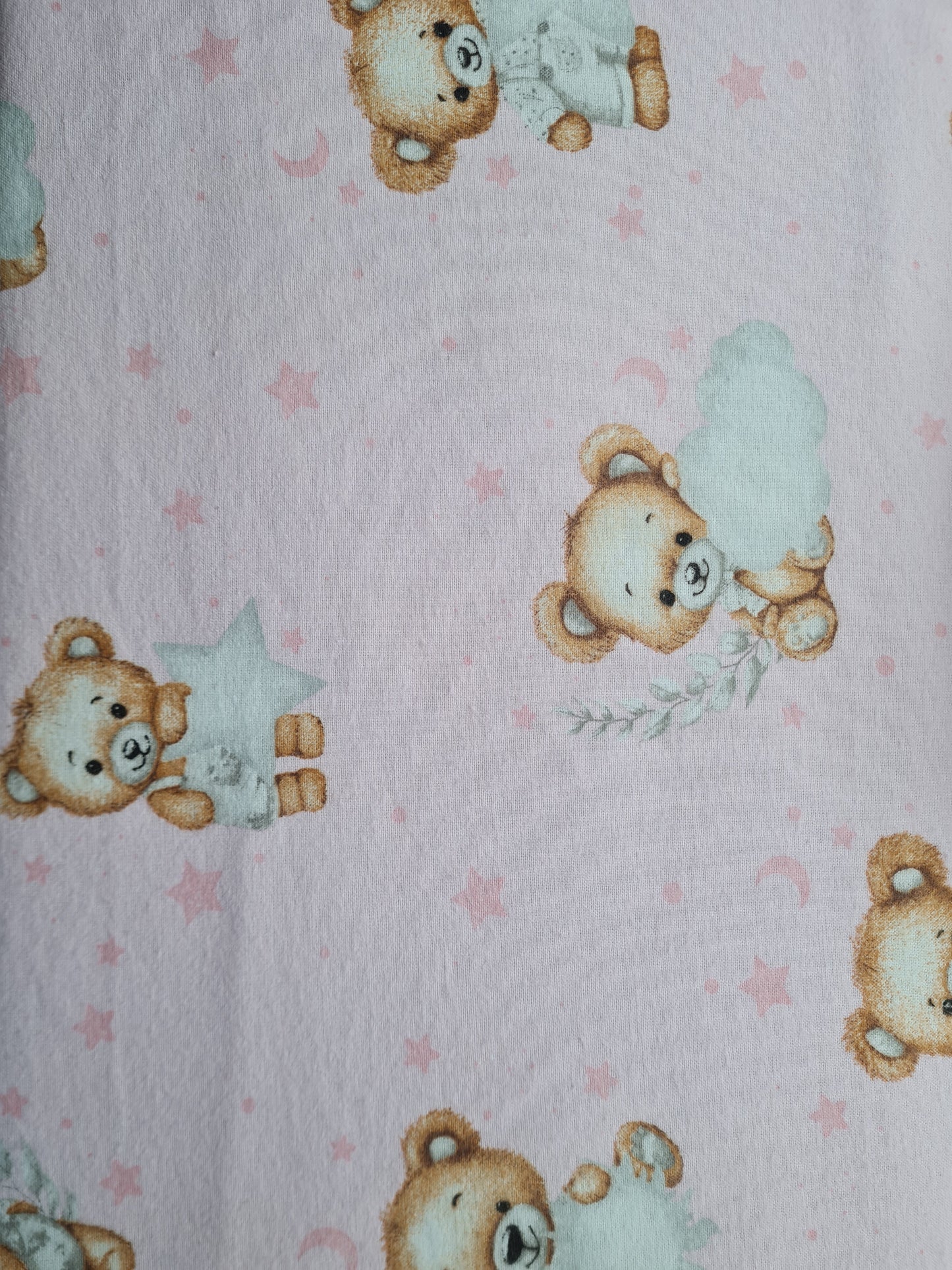 Flanelės vystyklai kūdikiui 80/100 2 vnt
