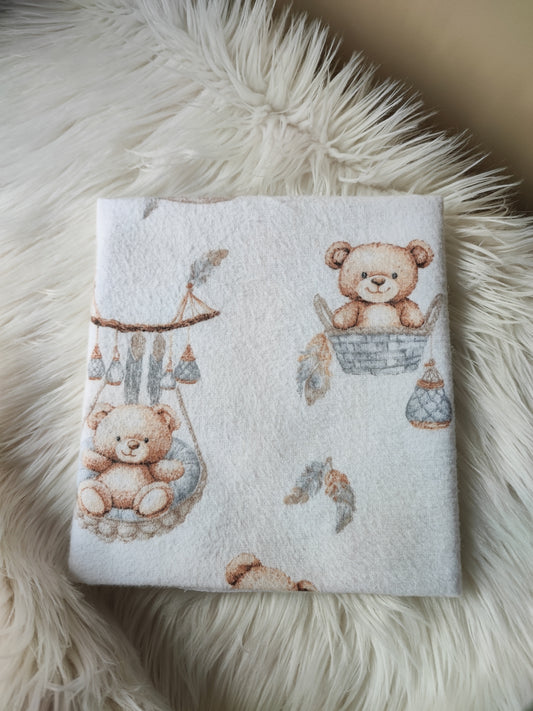 Flanelės vystyklas 80/90
